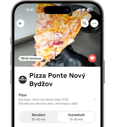 Náhled do mobilní aplikace Reservo Eats